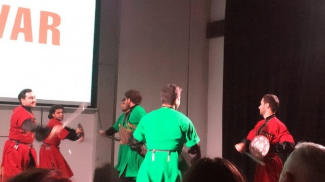 “Suvar” folklor qrupu Bakıda konsert verib