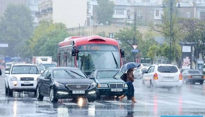 Bakıda çiskinli yağış yağacaq
