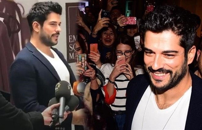 Burak Özçivit izdiham yaşatdı