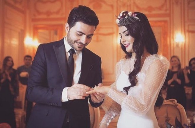 Elçin xanımı ilə görüntüləndi - foto