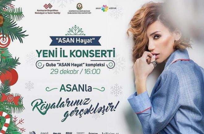 Röya Qubada konsert verəcək