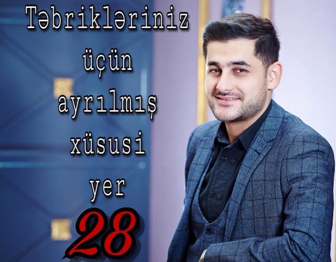 Yaşar Cəlilov 28 yaşını haqladı&nbsp; - foto