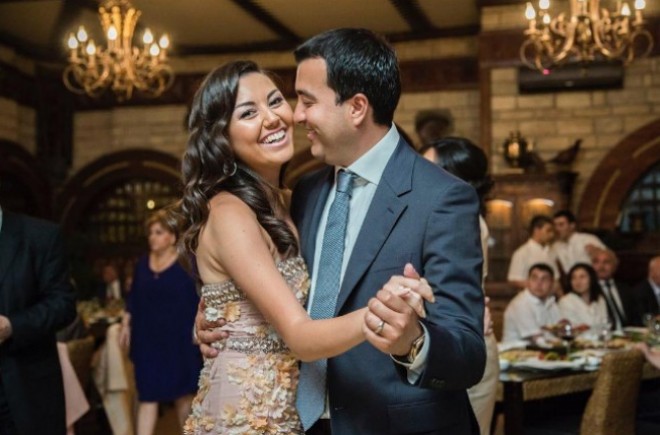 Safurə Əliyeva həyat yoldaşı ilə&nbsp;