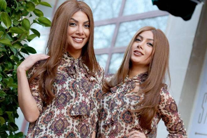 Sevil və Sevinc “Cey Lo”nun libasında - foto