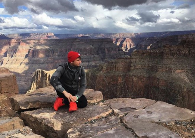 Sergey göyün bir qatında – foto