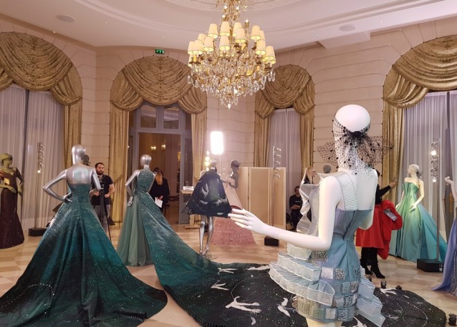 Azərbaycanlı dizayner fashion həftəsində - foto