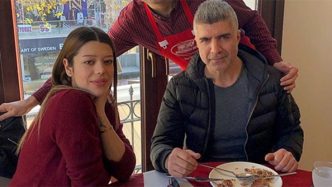 Özcan Dəniz sevgilisi ilə - foto