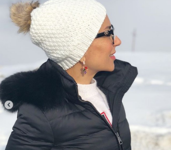 Tünzalənin qar&nbsp;fotosessiyası