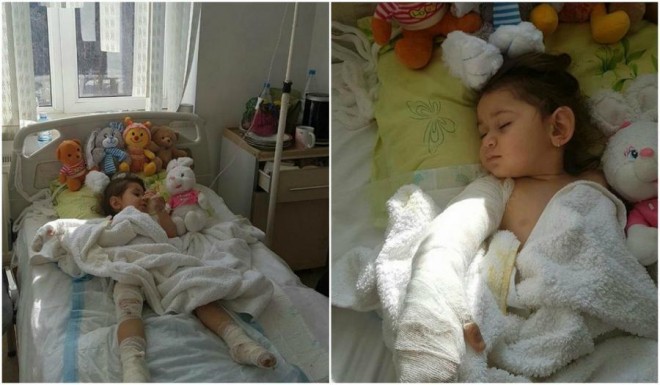 Mehriban Xanlarova yanan nəvəsi barədə danışıb