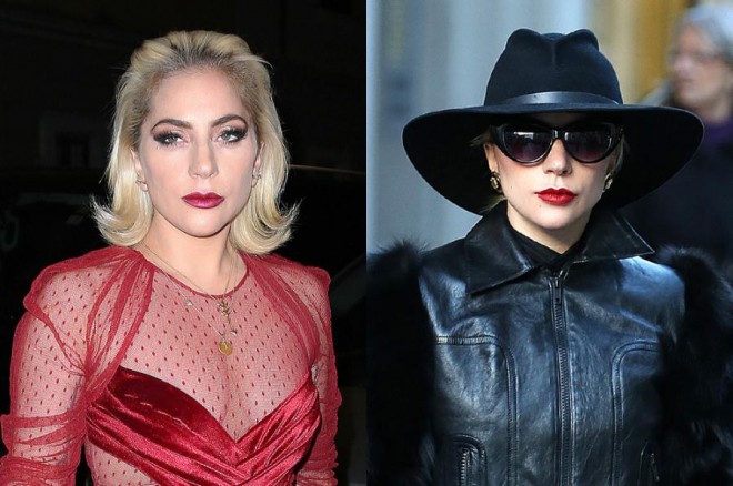 Ledi Qaqa iki müxtəlif obrazda - foto