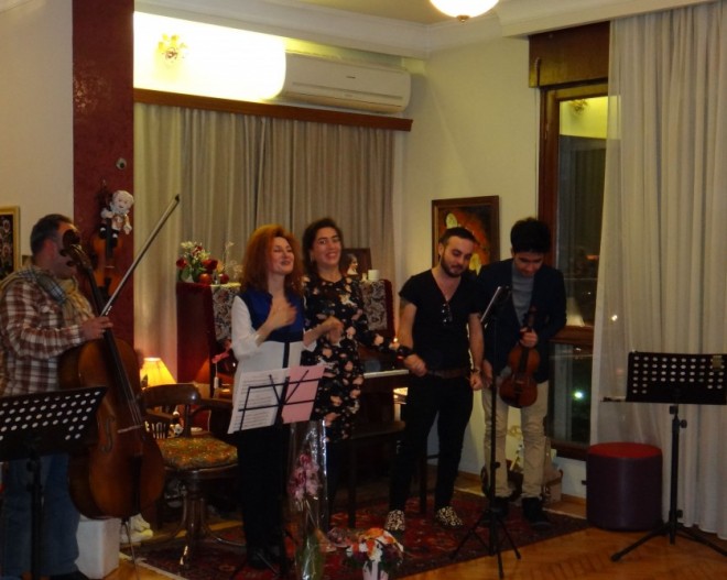 Oya Ergün Bakıda konsert verib