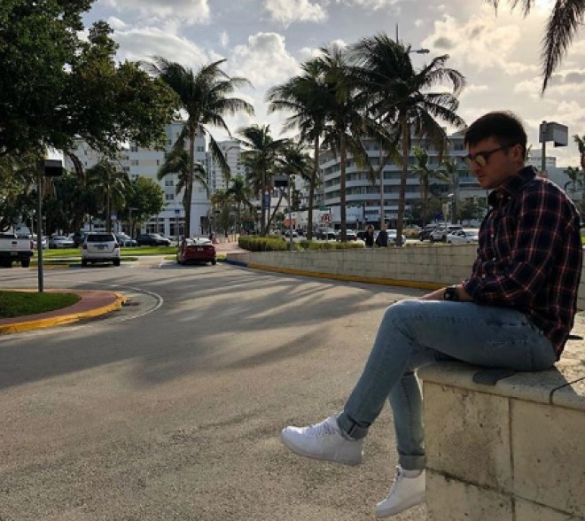 Rusiyalı müğənninin Mayami səfəri – foto