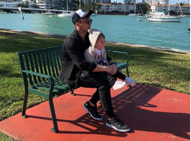 Sergey oğlunu göstərdi