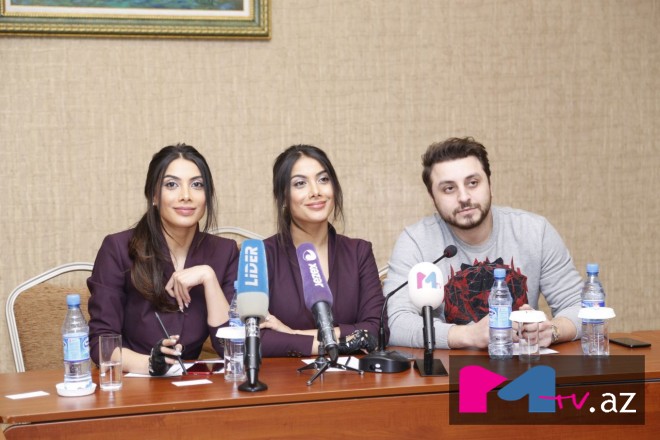 Sevil və Sevincin “Yalanım yox” klipinin möhtəşəm təqdimatı – video+foto