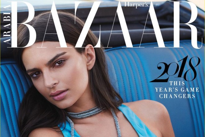 Emili jurnal üçün fotosessiya etdirib