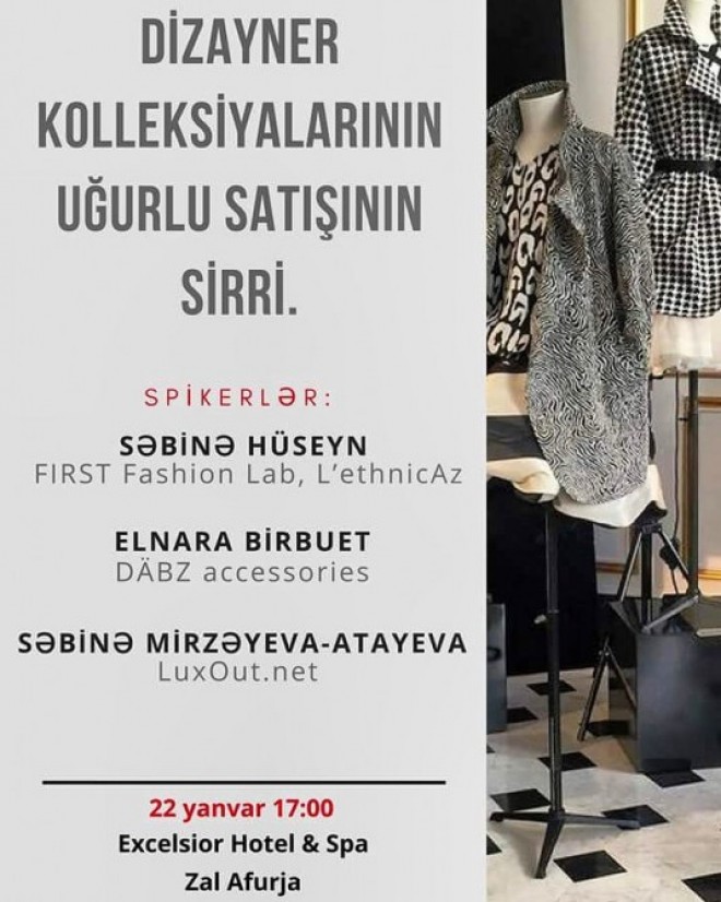 Dəbsevərlər üçün təqdimat keçiriləcək