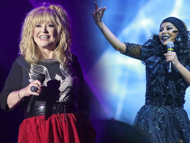 Aygün Kazımova Alla Puqaçova ilə duet oxuyub