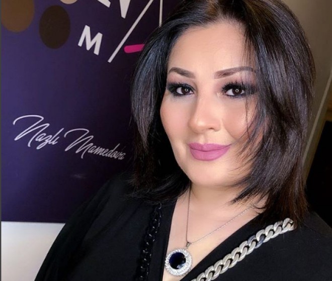 Aybəniz Haşımovanın cavanlıq fotosu