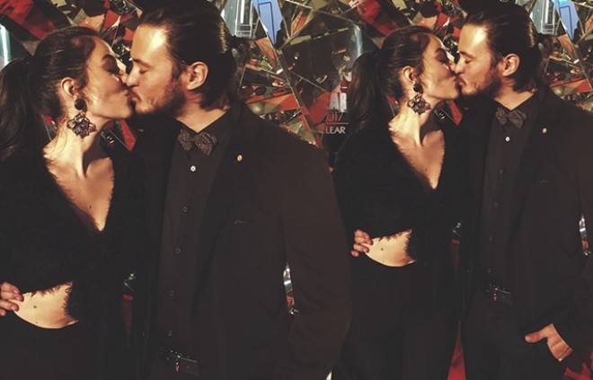 Məşhur cütlükdən romantik foto