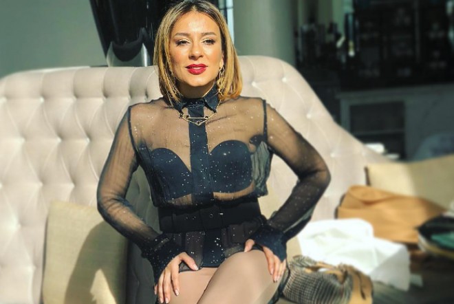 Tünzalə Ağayevanın geyimi bəyənilmədi - foto