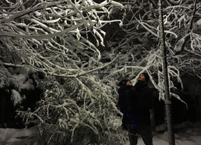 Müğənni oğlu ilə əyləndi -&nbsp;foto