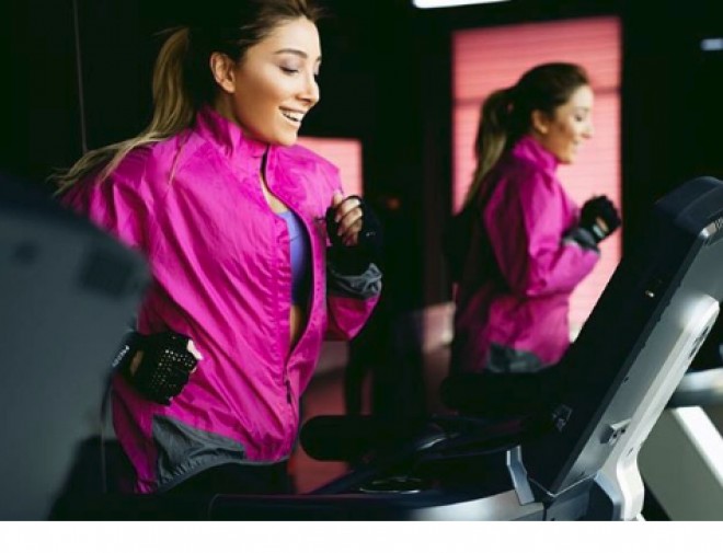 Günay idman edərkən - foto