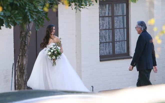 Məşhur cütlük evləndi