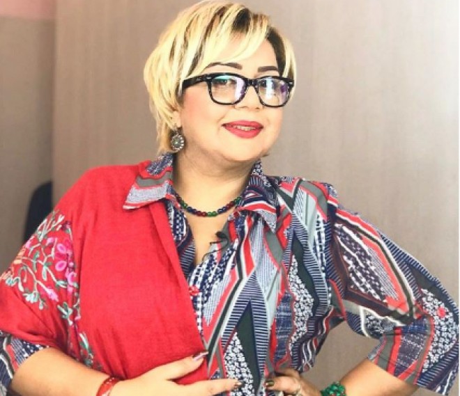 Sayqa Cahid özündən çıxdı