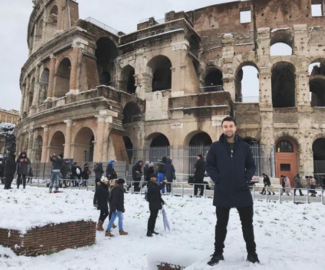 Azad Şabanovun Roma sərgüzəştləri -&nbsp;foto