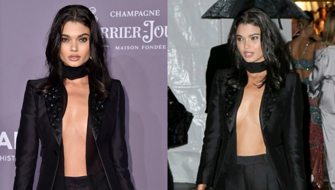 Pencəyi çılpaq bədənə geyindi