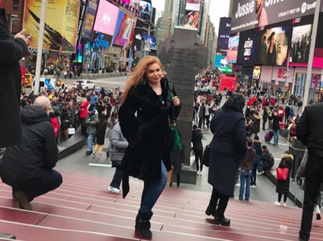 Könül Kərimova Nyu-Yorkda – foto