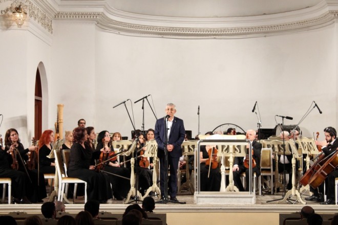 Bəstəkarın yaradıcılıq gecəsi keçirilib - foto