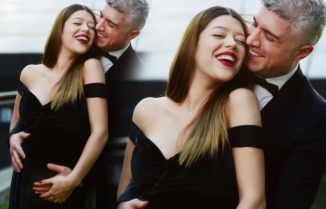 Özcan Dənizin toyundan ilk foto