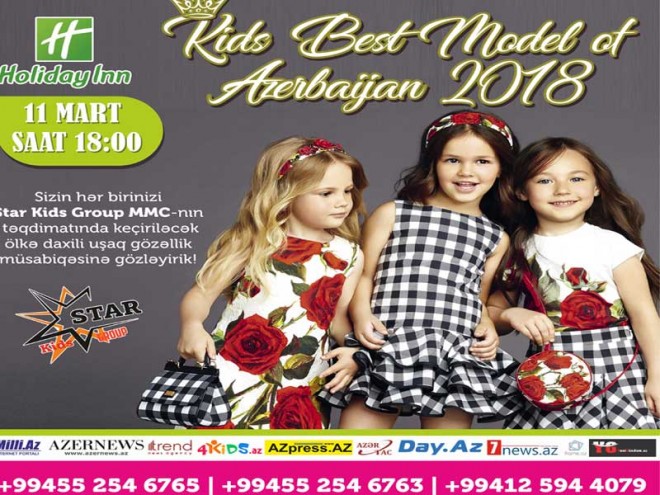 “Kids Best Model of Azerbaijan 2018”də 88 model məharətini göstərdi - reportaj+foto
 