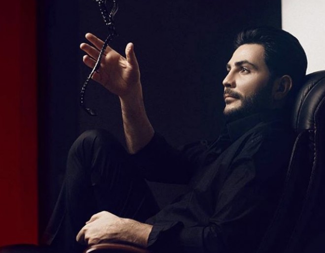 Elçin Cəfərovun oğlu ilə şəkli