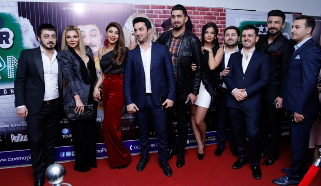 Bakıda baş tutan “Məşhur Gəlin” filminin qala gecəsindən reportaj+foto