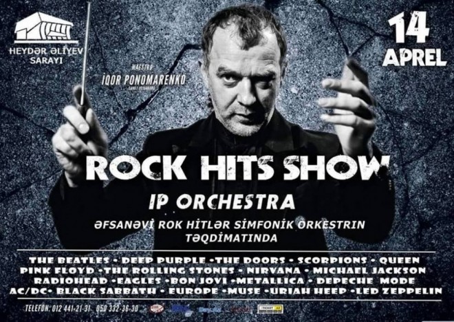 Bakıda ilk dəfə “Rock Hits Show” konserti olacaq