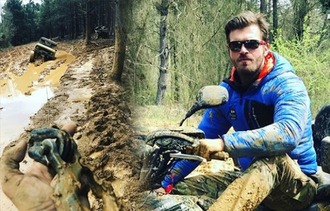 Kıvanç vəhsi təbiətdə dincəlir