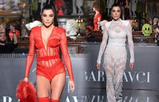 Deniz Akkaya libasları ilə göz oxşayıb - foto