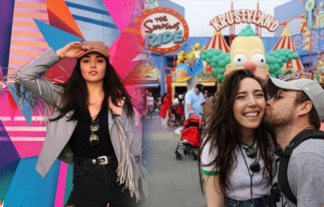 Murad Dalkılıç sevgilisi ilə Amerikada dincəlir