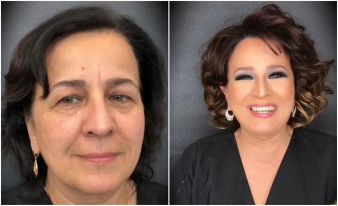 Aktrisa tanınmaz hala düşdü - video