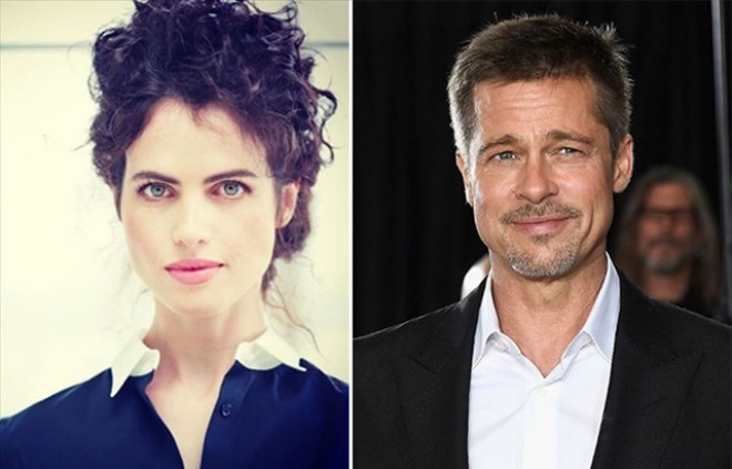 Bred Pittin yeni sevgili tapıb