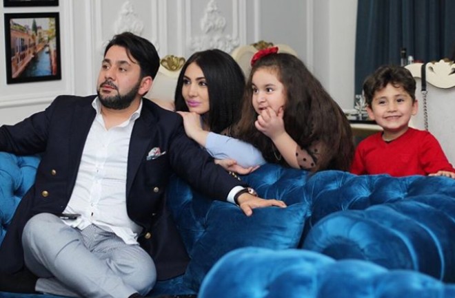 Samir Piriyevin ailəsi ilə birgə şəkli