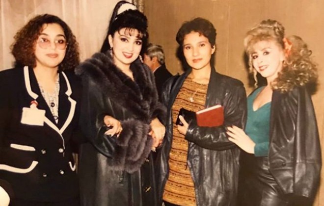 Sənət adamlarının illər öncəki şəkli