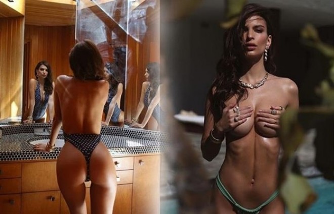 Model yenə soyundu - foto