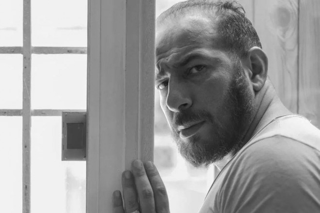 Azərbaycanlı aktyor xanımı ilə - foto