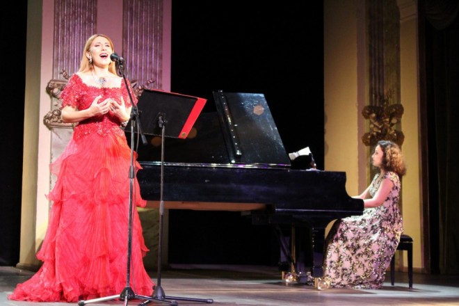 Fidan Hacıyevanın Tbilisidə möhtəşəm konserti - foto