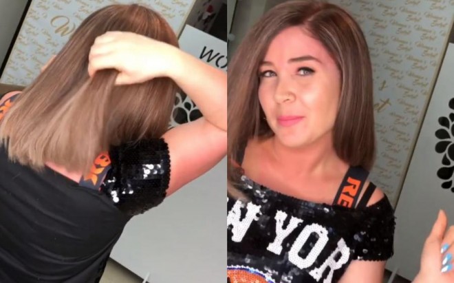 Elnarə saç rəngini dəyişdi