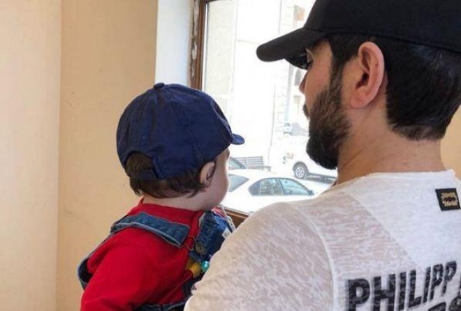 Elçin oğlu Can ilə göründü