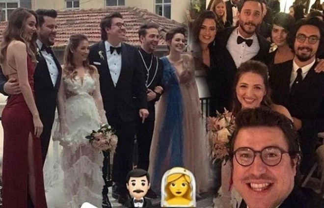 Türkiyəli gülüş ustası&nbsp;evləndi - foto